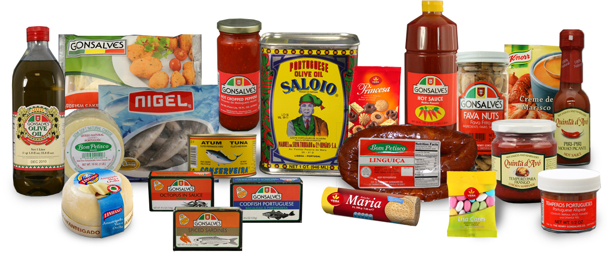 Portuguese on sale food imports